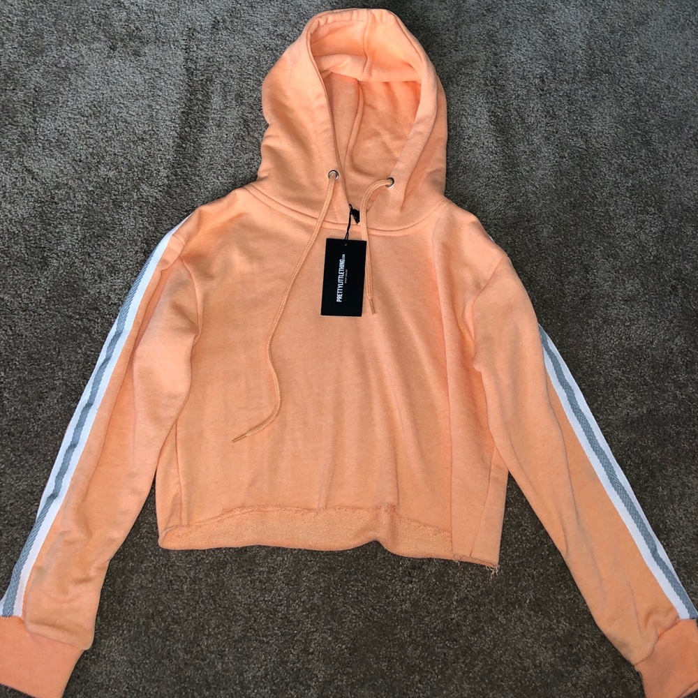 Pretty Little Thing cropped sweatshirt (small)